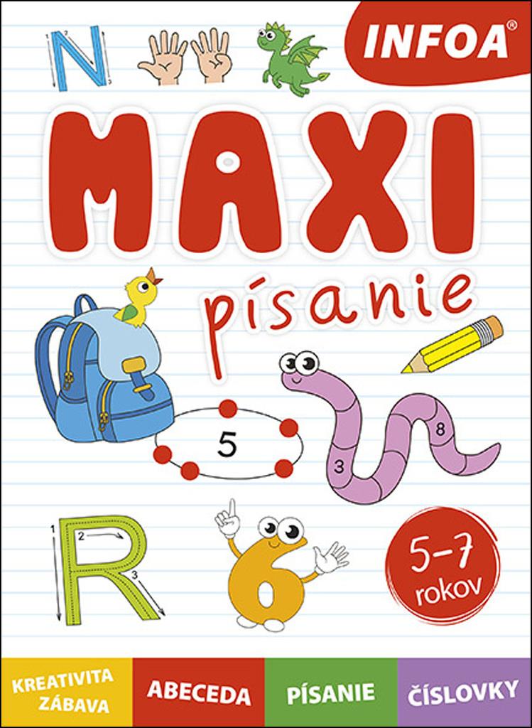 Maxi písanie: kreativita, zábava, abeceda, písanie, číslovky