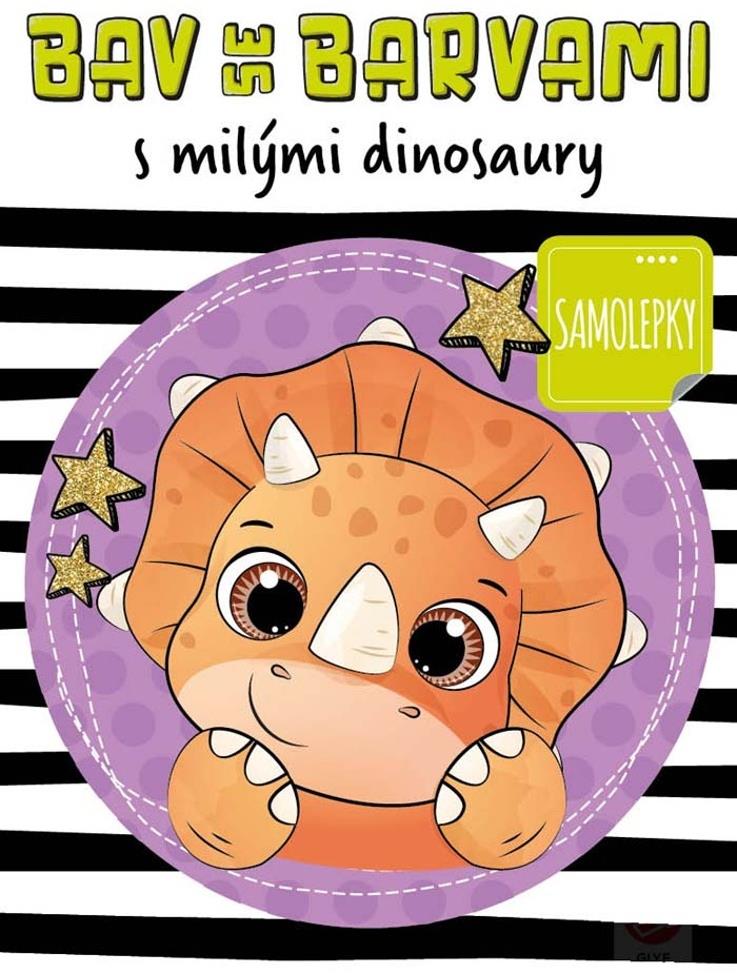 Omalovánky s dinosaury pro děti od 3 let