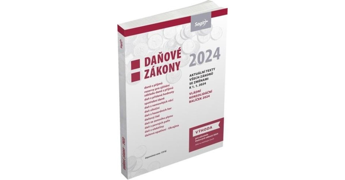 Daňové zákony 2024