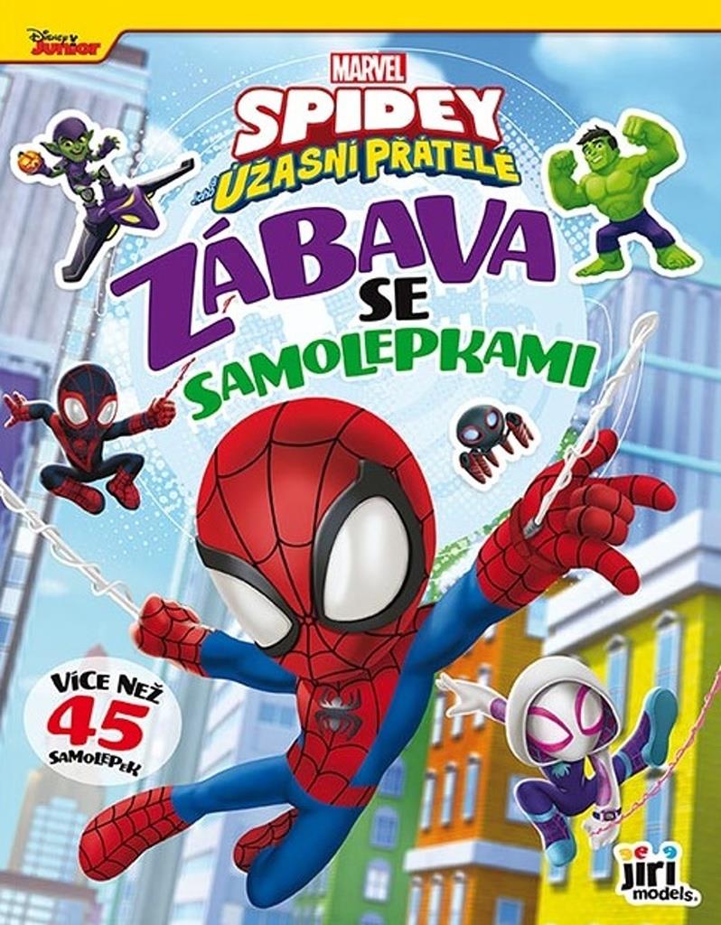 Zábava se samolepkami Spidey: Více než 45 samolepek