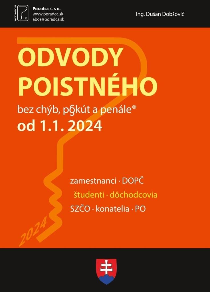 Odvody poistného od  1. 1. 2024: bez chýb, pokút a penále