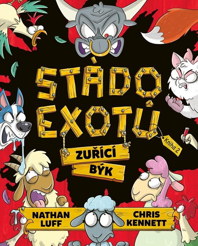 Stádo exotů Zuřící býk