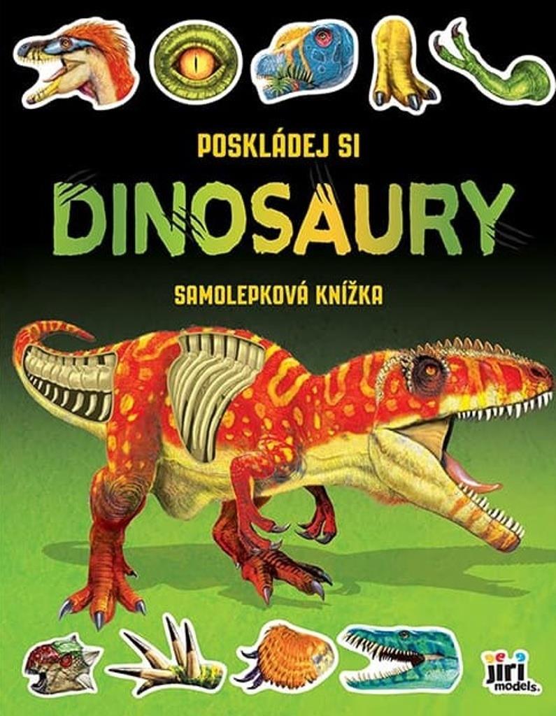 Poskládej si Dinosauři: Samolepková knížka