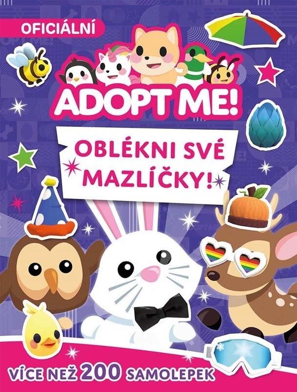 Adopt Me! Oblékni své mazlíčky: Více než 200 samolepek