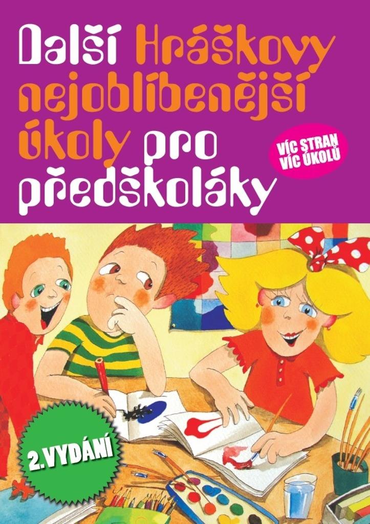 Další Hráškovy nejoblíbenější úkoly pro předškoláky: Víc stran, víc úkolů