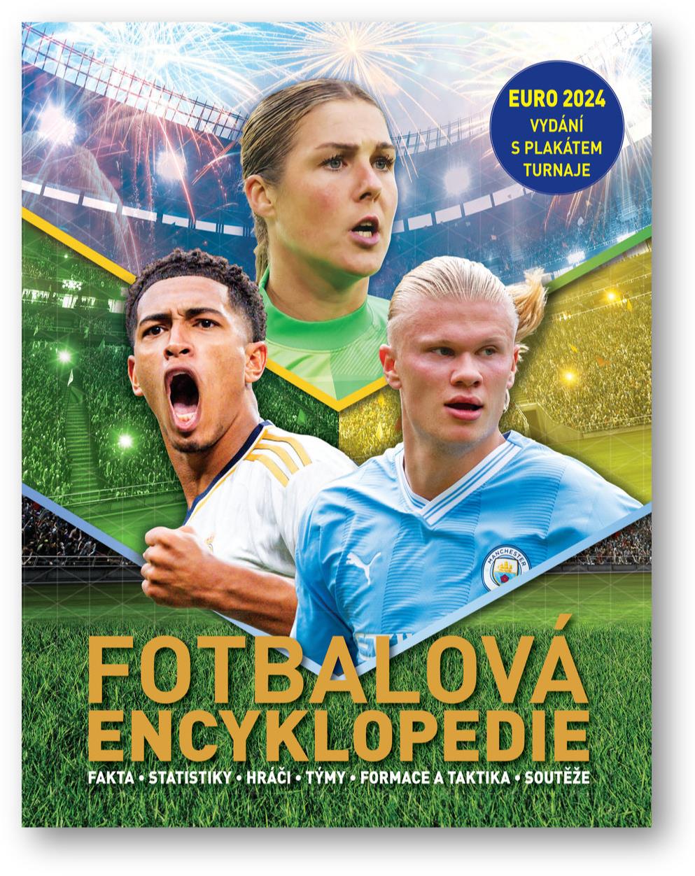 Fotbalová encyklopedie: Euro 2024, vydání s plakátem turnaje