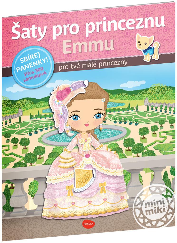 Šaty pro princeznu EMMU: Kniha samolepek