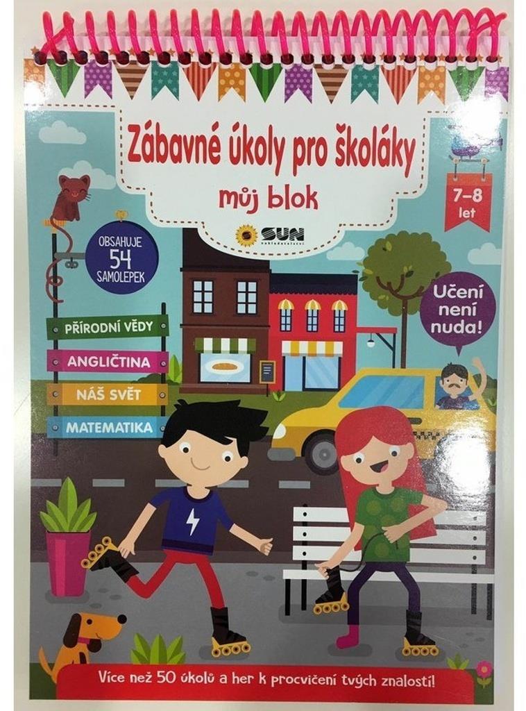 Zábavné úkoly pro školáky 7-8 let: můj blok