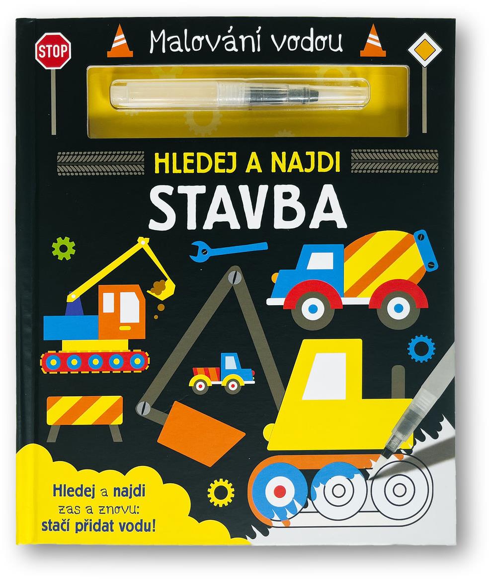 Malování vodou Stavba: Hledej a najdi