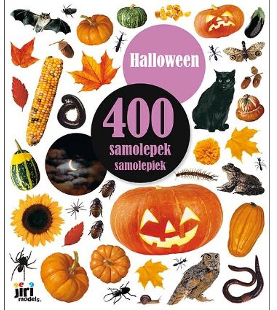 400 samolepek Halloween