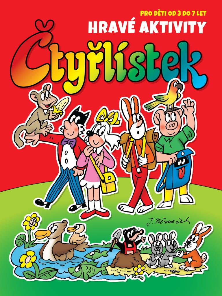 Čtyřlístek Hravé aktivity: Pro děti od 3 do 7 let