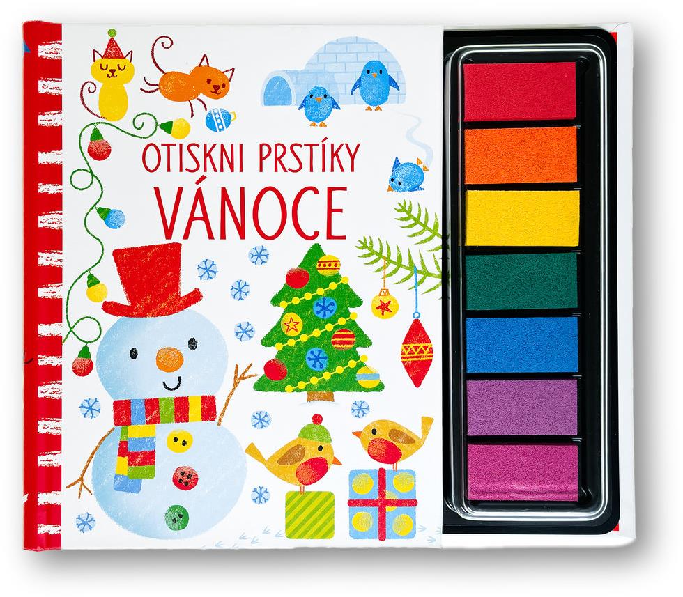 Otiskni prstíky Vánoce