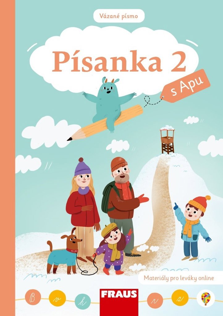 Písanka 2 s Apu: Vázané písmo - ideální volba pro děti