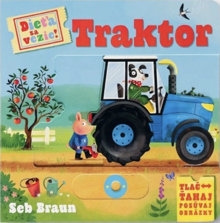 Dieťa sa vezie! Traktor