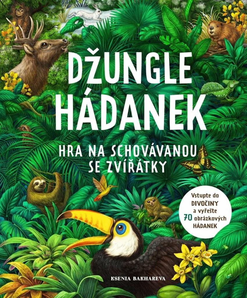 Džungle hádanek: Hra na schovávanou se zvířátky