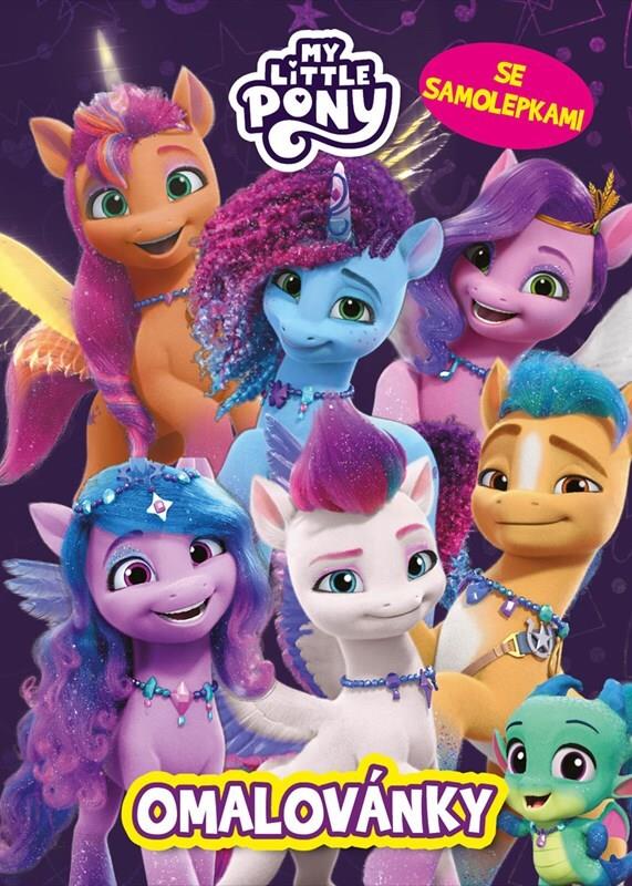 My Little Pony Omalovánky se samolepkami - skvělý způsob, jak se bavit a tvořit