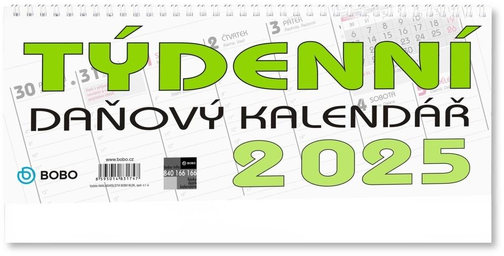 Daňový kalendář 2025
