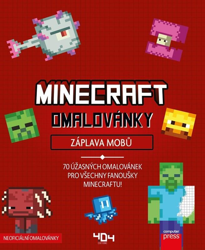 Omalovánky Minecraft Záplava mobů