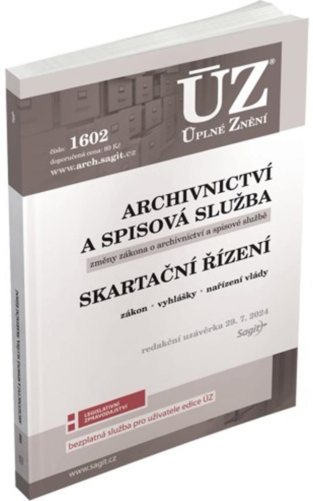 ÚZ 1602 Archivnictví