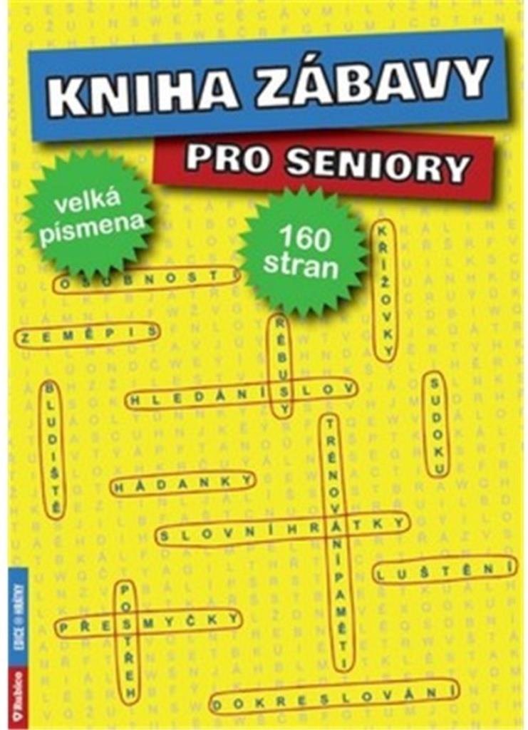 Kniha zábavy pro seniory