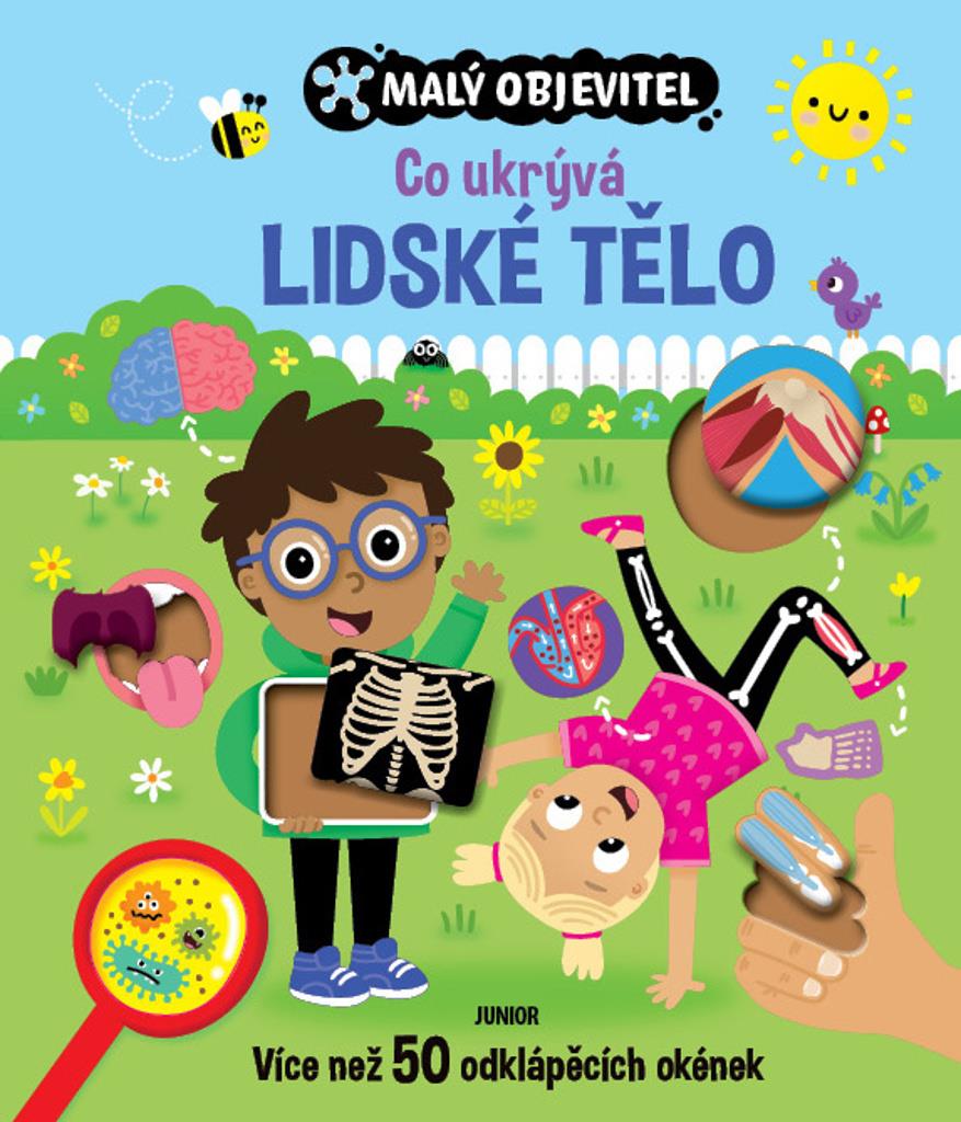 Co ukrývá lidské tělo: Více než 50 odklápěcích okének