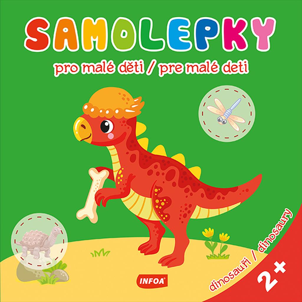 Samolepky pro malé děti/pre malé deti: dinosauři/dinosaury