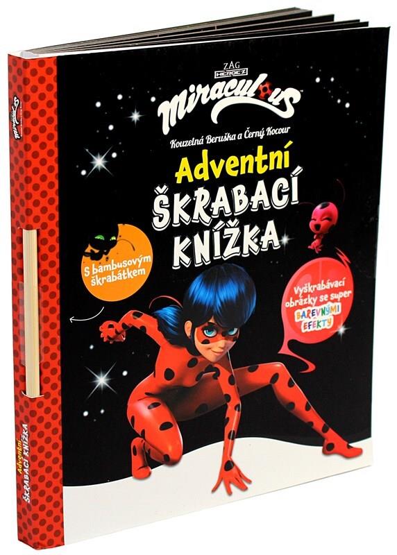 Kouzelná Beruška a Černý Kocour Adventní škrabací knížka