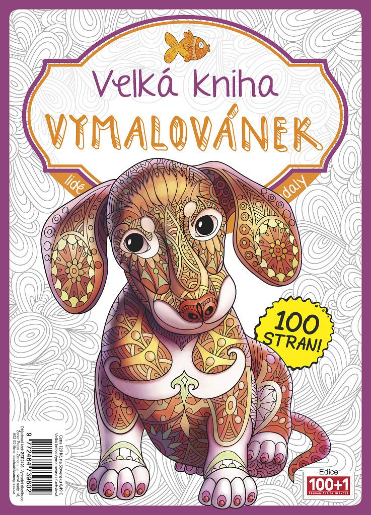 Velká kniha vymalovánek - kreativní zábava pro děti