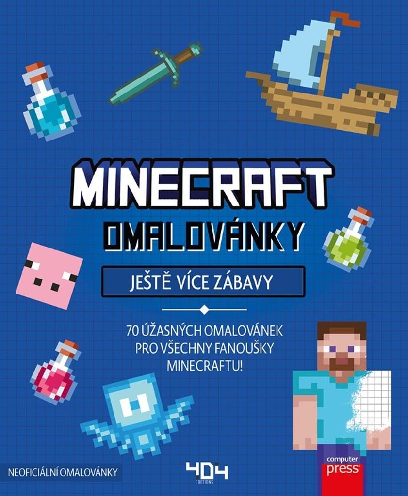 Omalovánky Minecraft: Ještě více zábavy