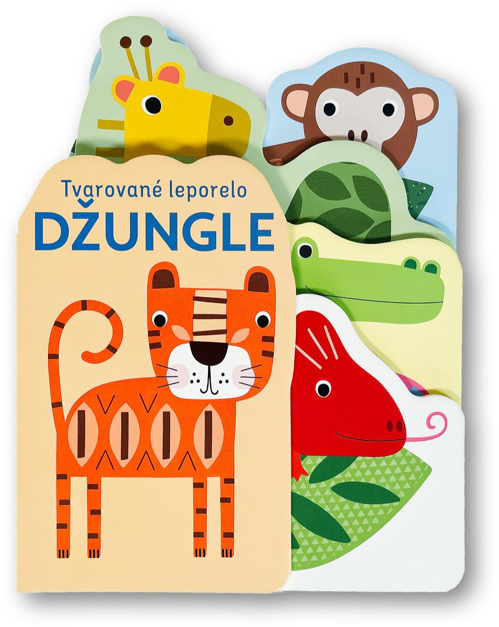 Tvarované leporelo Džungle
