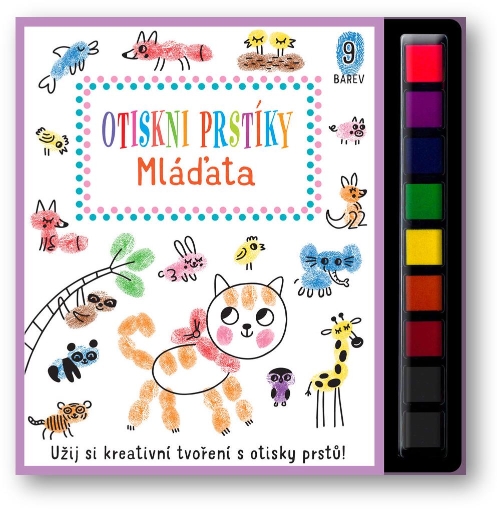 Otiskni prstíky Mláďata: Užij si kreativní tvoření s otisky prstů!