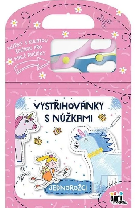 Vystřihovánky s nůžkami Jednorožci