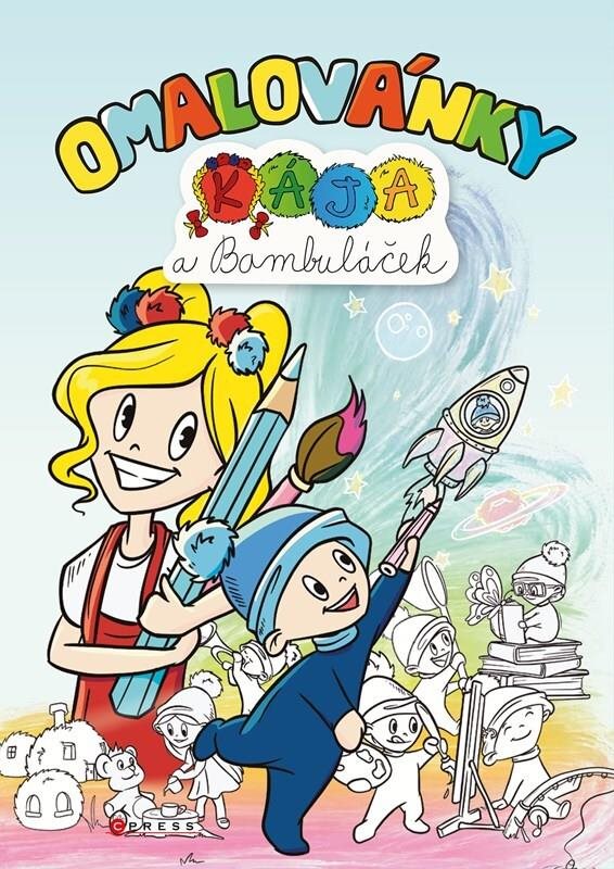 Kája a Bambuláček Omalovánky