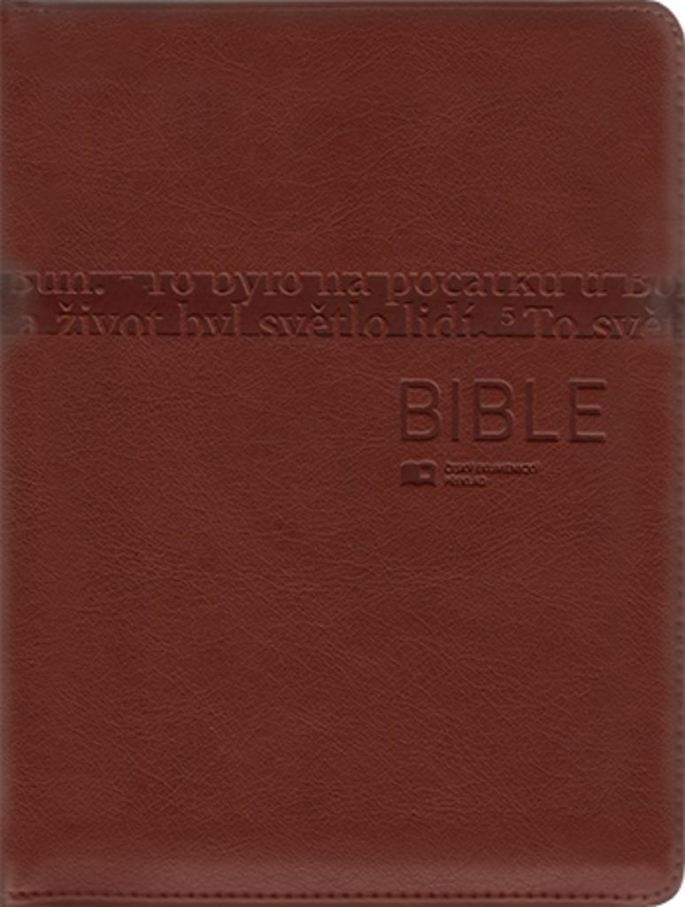 Bible 1274 hnědá: Český ekumenický překlad s DT