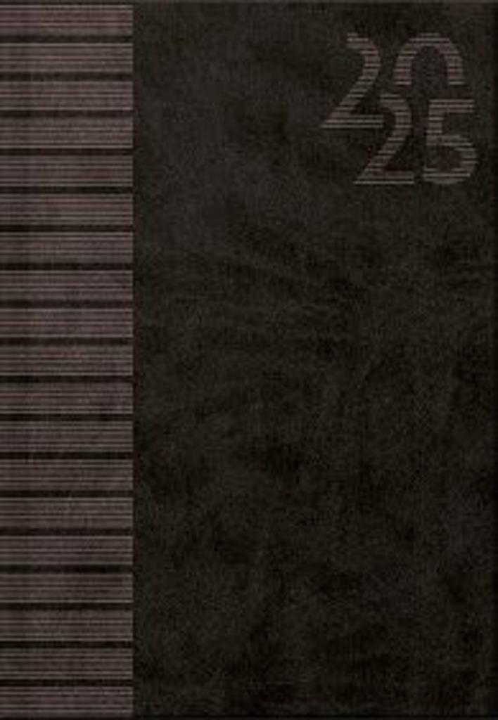 Týdenní diář FSC A5 cz/sk 2025 VIVELLA Black