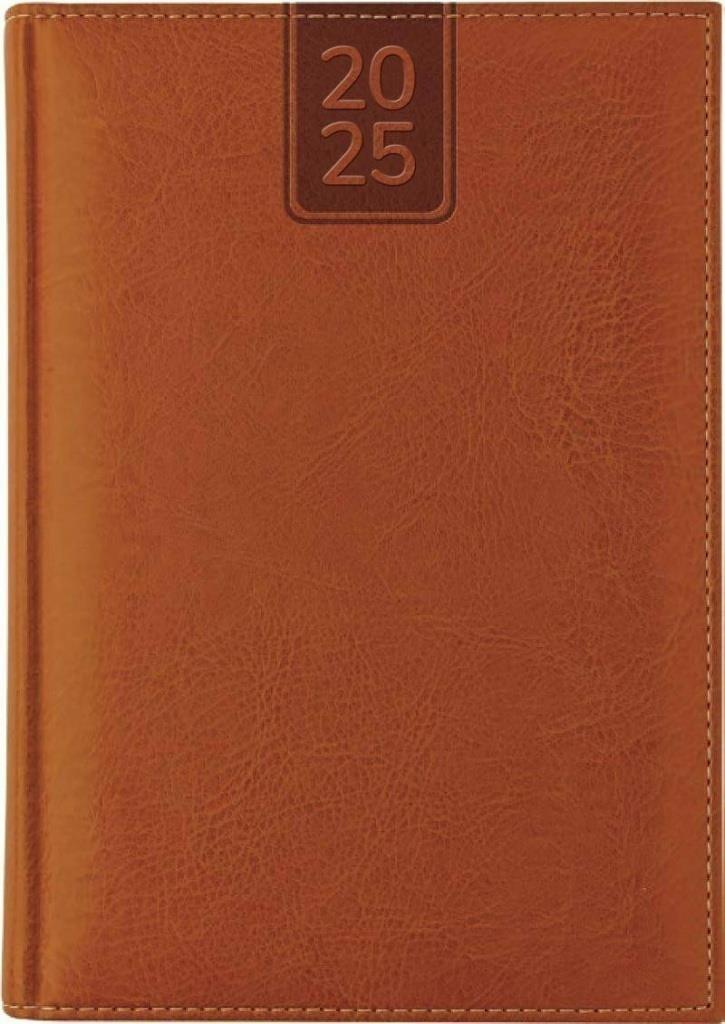 Týdenní diář FSC A5 cz/sk 2025 Nebraska Light Brown
