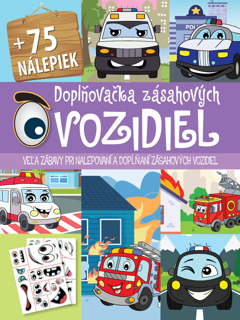 Doplňovačka zásahových vozidiel: + 75 náliepek