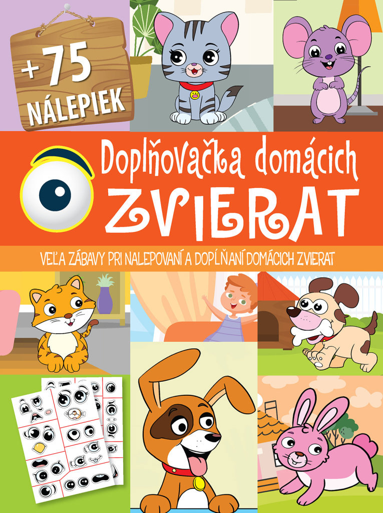 Doplňovačka domácich zvierat: + 75 náliepek