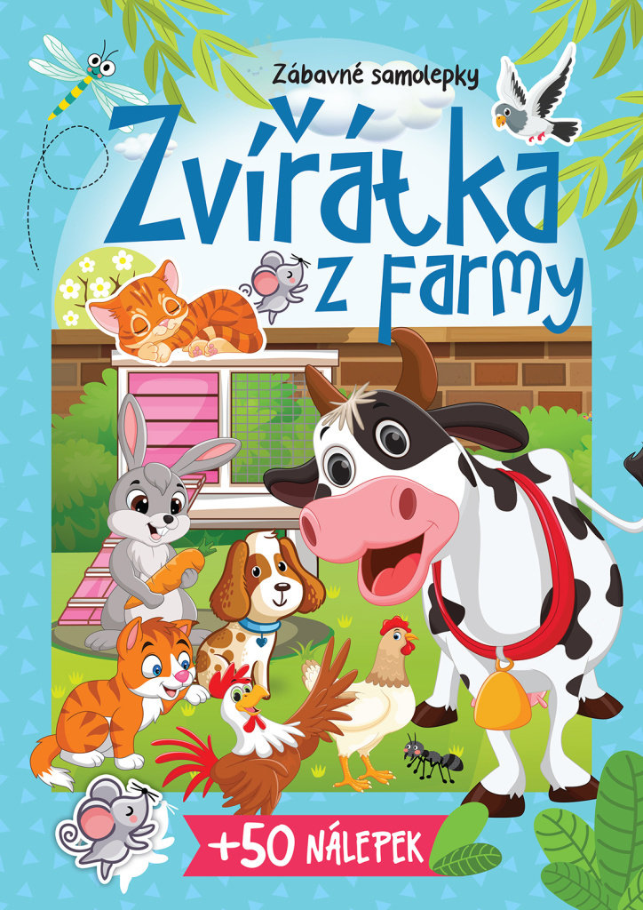 Zvířátka z farmy: Zábavné samolepky