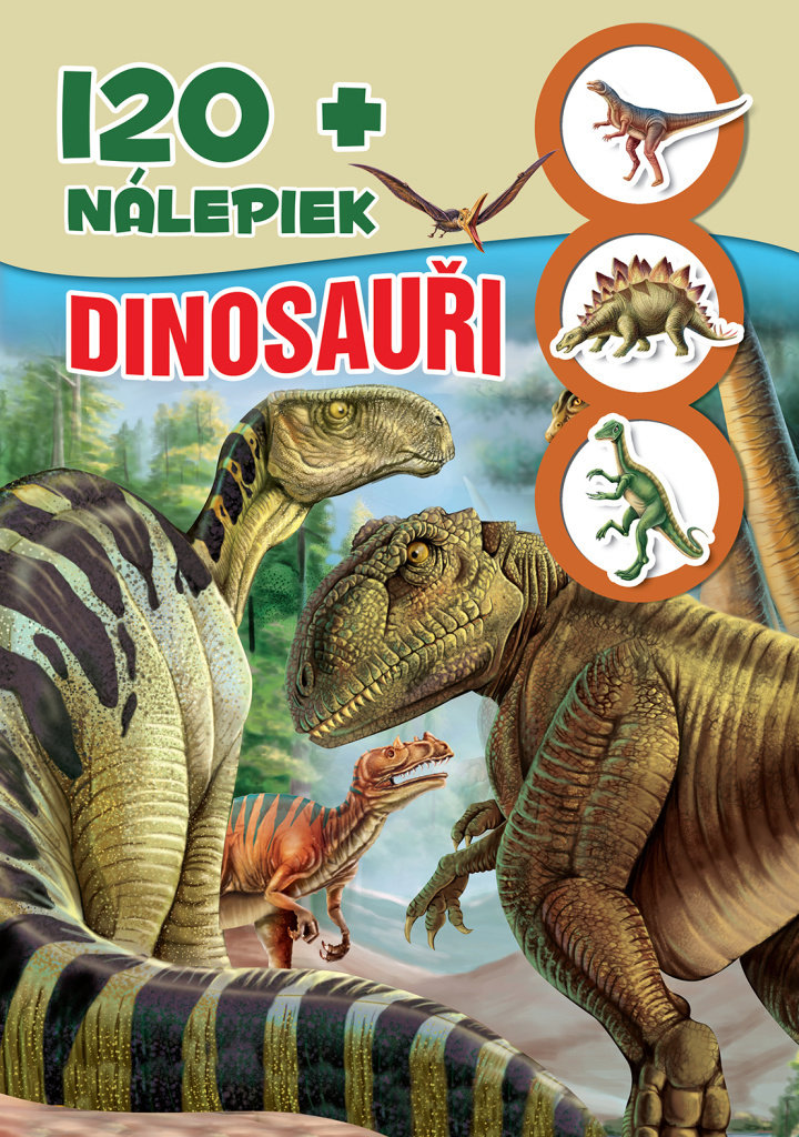 Dinosauři: +120 nálepek
