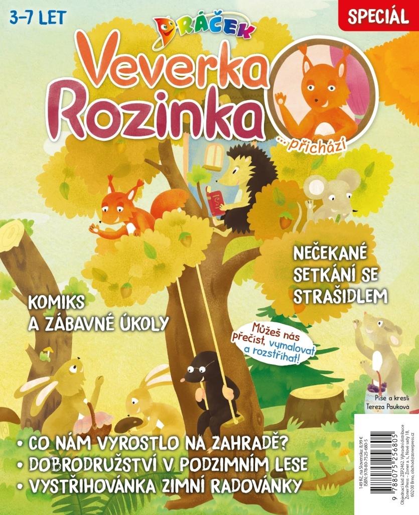 Dráček speciál Veverka Rozinka přichází