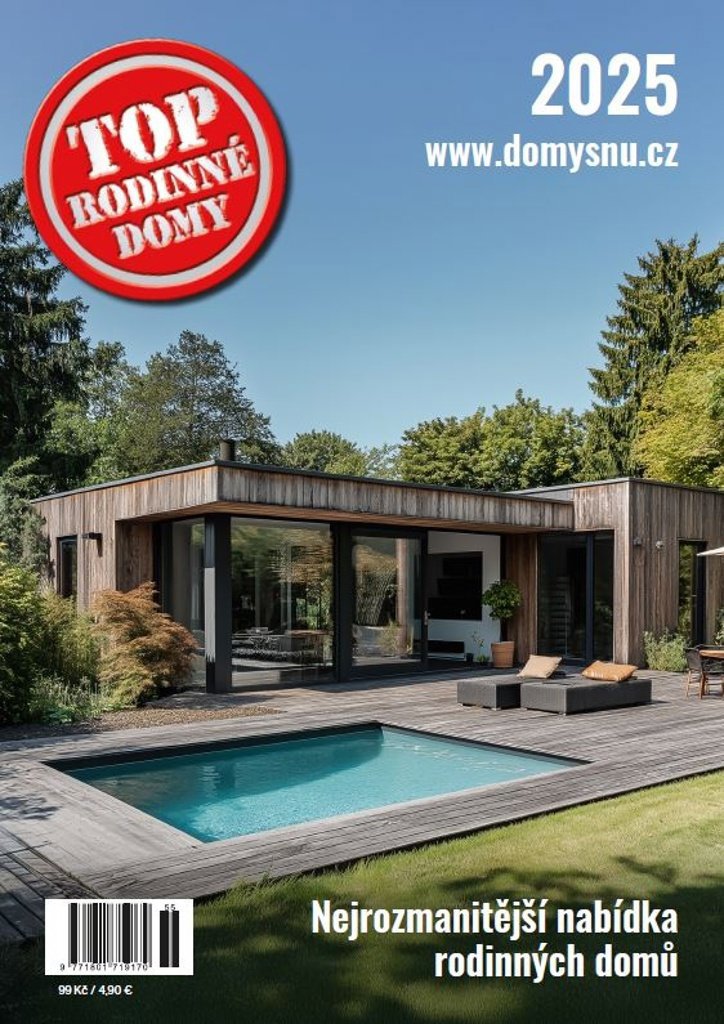 Top rodinné domy 2025: Nejrozmanitější nabídka rodinných domů
