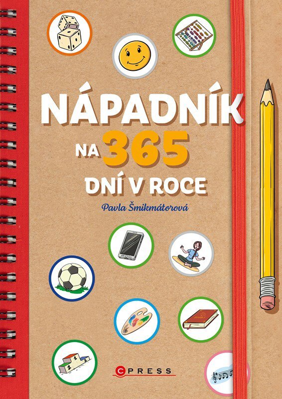 Nápadník na 365 dní v roce - diář pro rozvoj kreativního myšlení