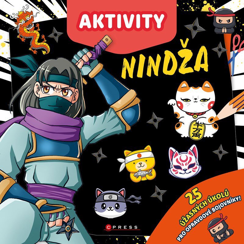 Nindža aktivity: 25 úžasných úkolů pro opravdové bojovníky!
