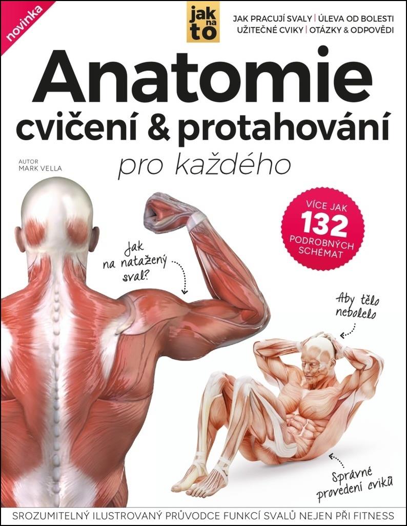 Anatomie cvičení & protahování pro každého: Srozumitelný ilustrovaný průvodce funkcí svalů nejen při