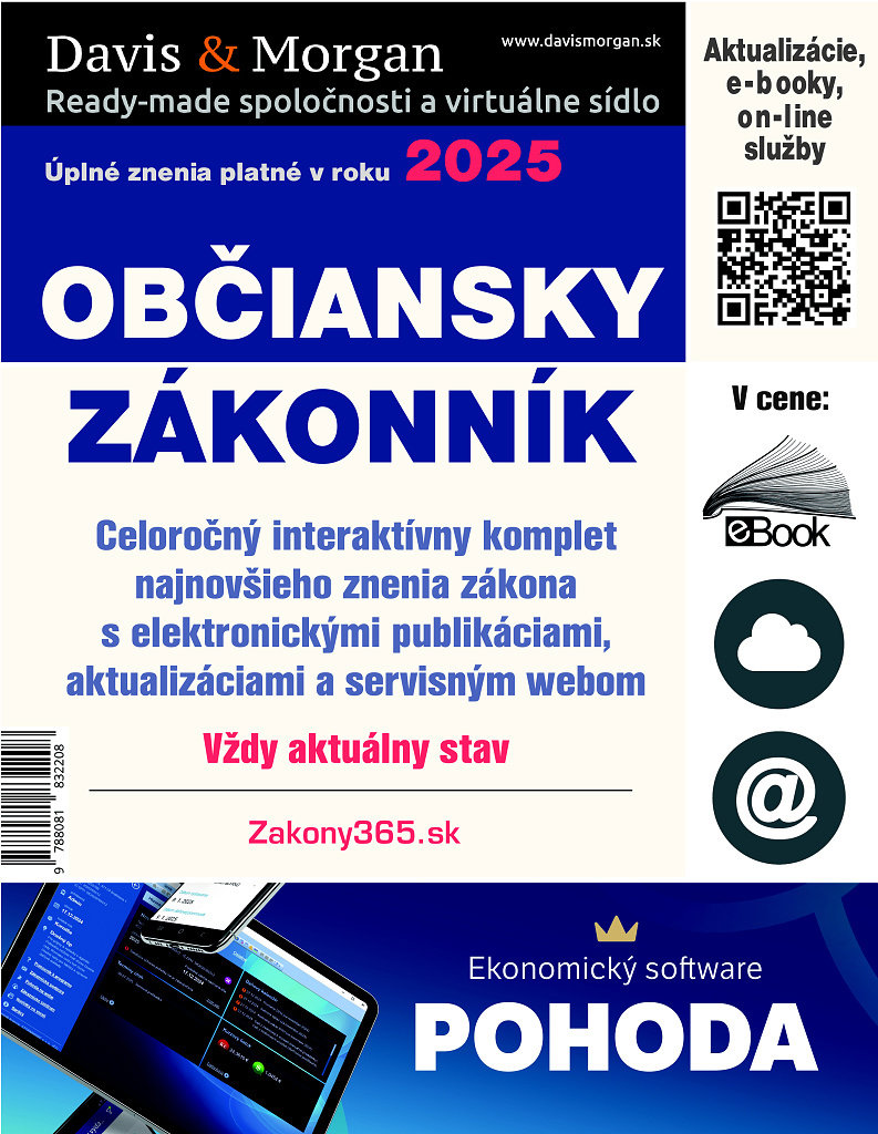 Občiansky zákonník 2025: Úplné znenie platné v roku 2025