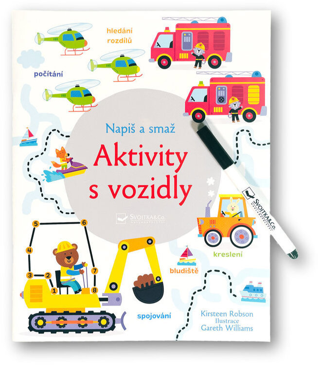 Napiš a smaž Aktivity s vozidly