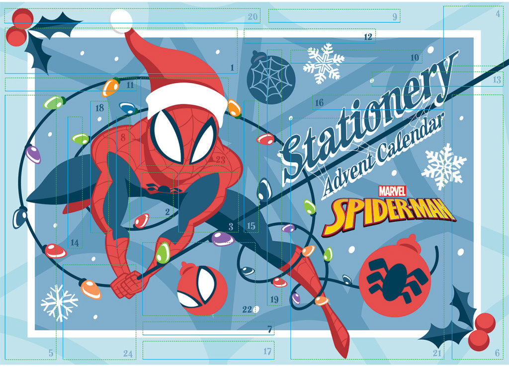 Adventní kalendář Spiderman