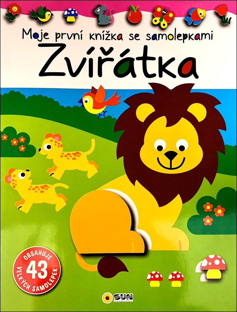 Zvířátka: Moje první knížka se samolepkami