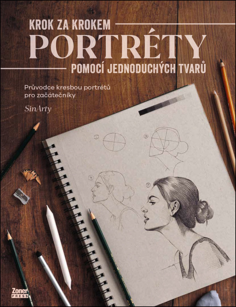 Portréty: Krok za krokem pomocí jednoduchých tvarů